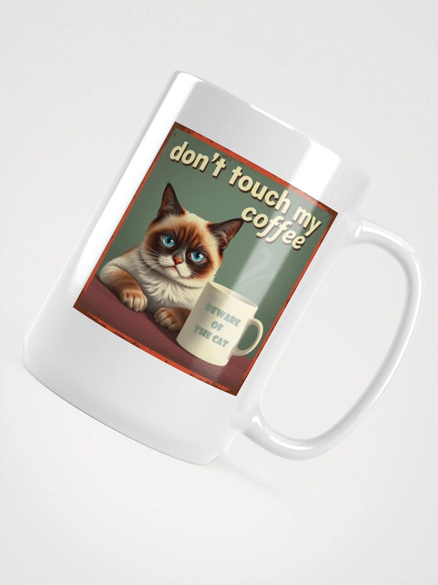 Coffee Cat Warning Mug product image (5)