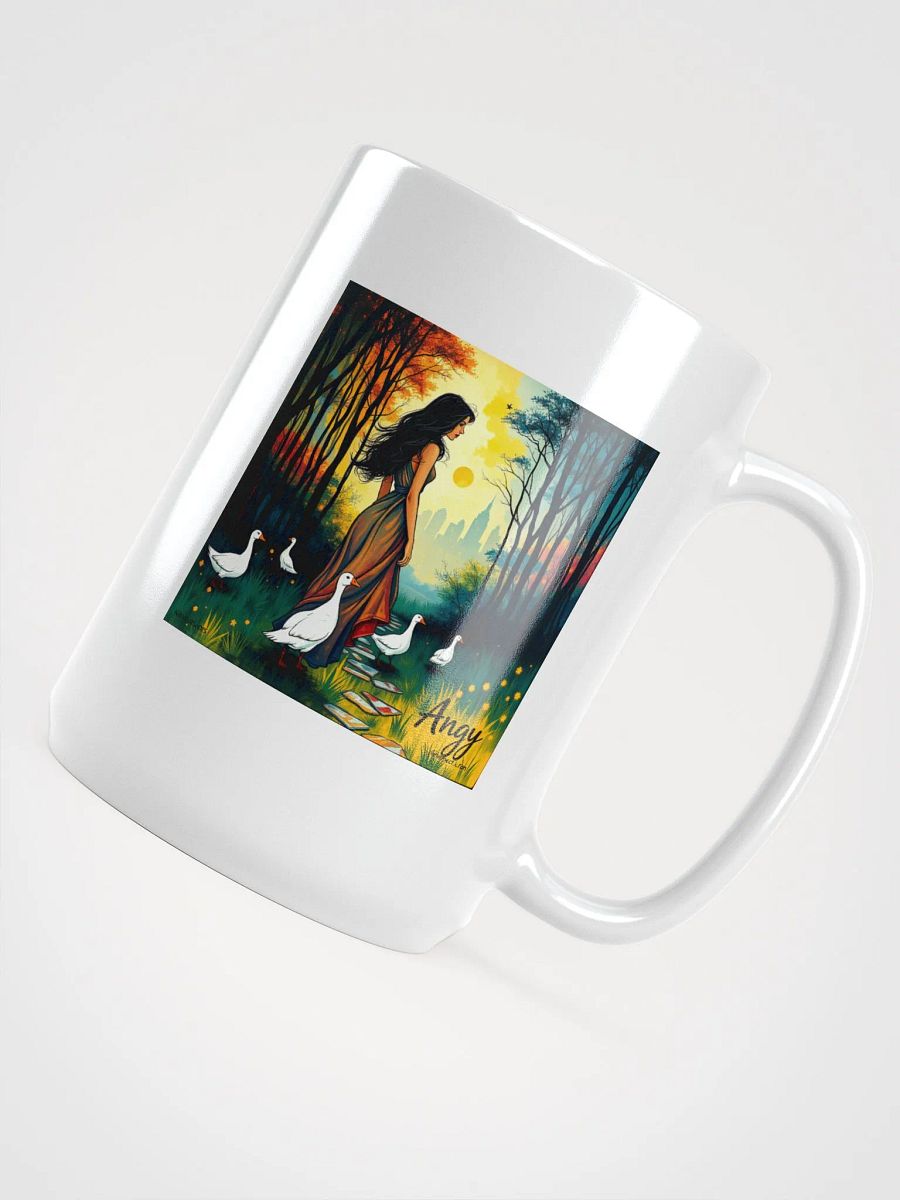 Goose woman walk Serenity Mug product image (4)