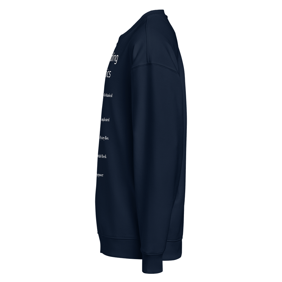 Tech-Inspired Decision-Making Quote Sweatshirt product image (3)