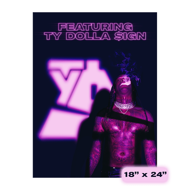 Featuring Ty Dolla $ign Poster product image (1)