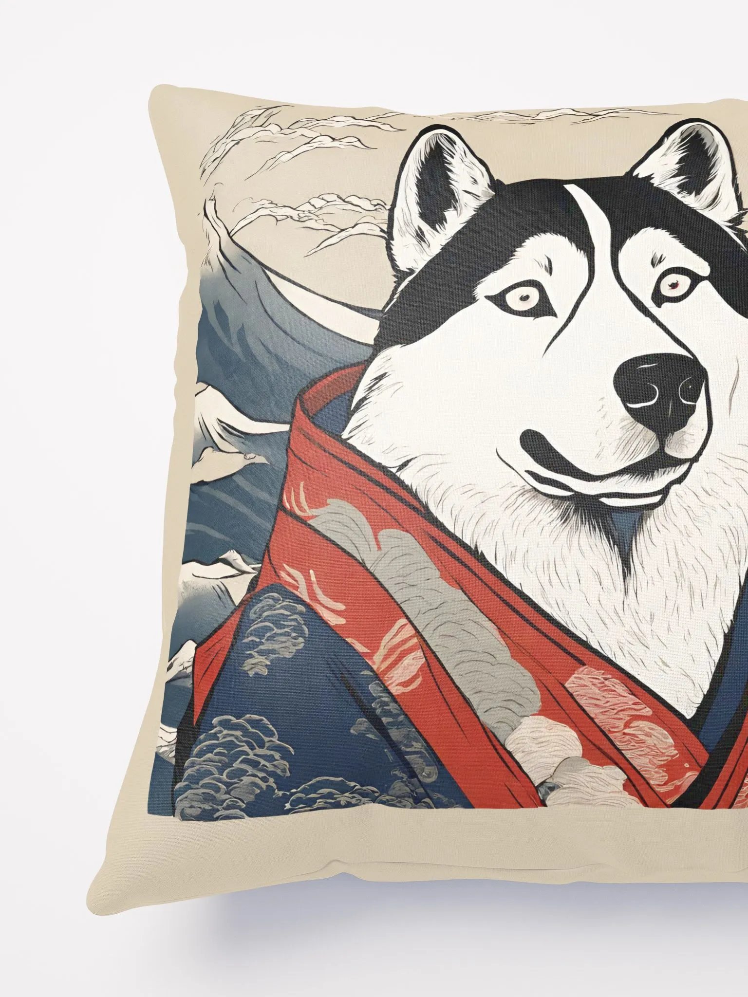 Funny Husky Oriental Pillow product image (4)