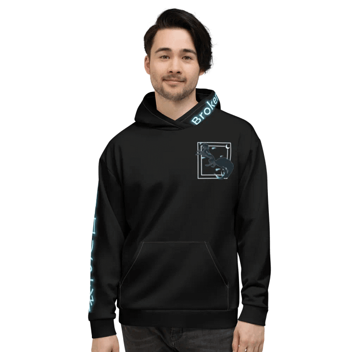 9 Tails Alt Design Kitsune Allover Hoody product image (2)
