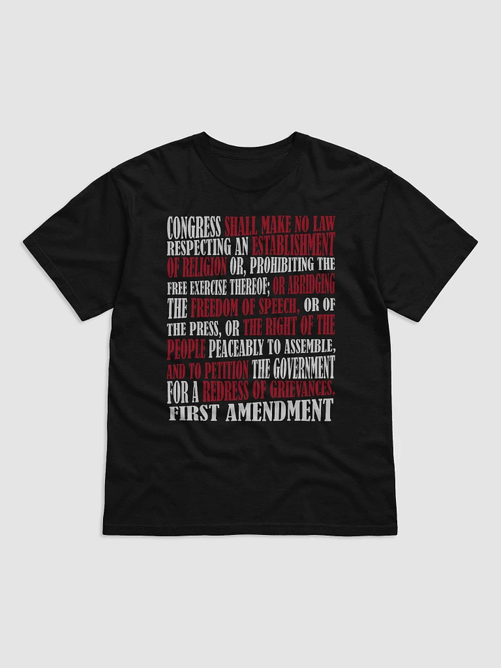 First Amendment T-Shirt product image (1)