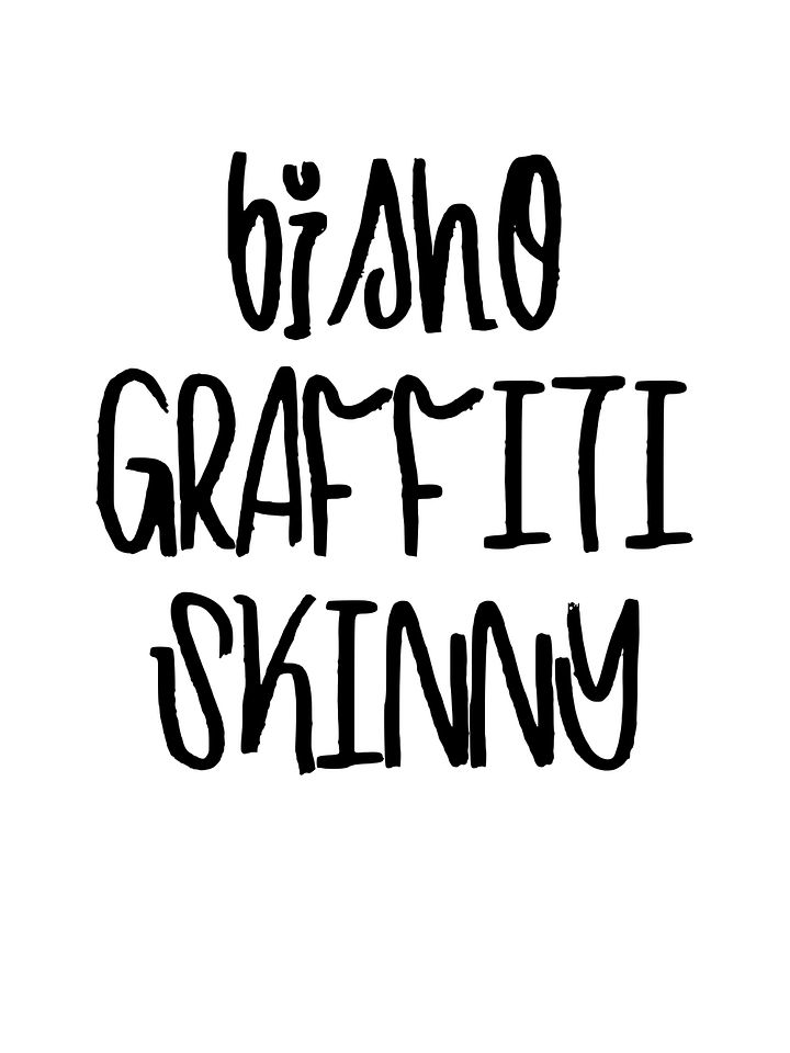 GRAFFITI FONTS SKINNY product image (1)