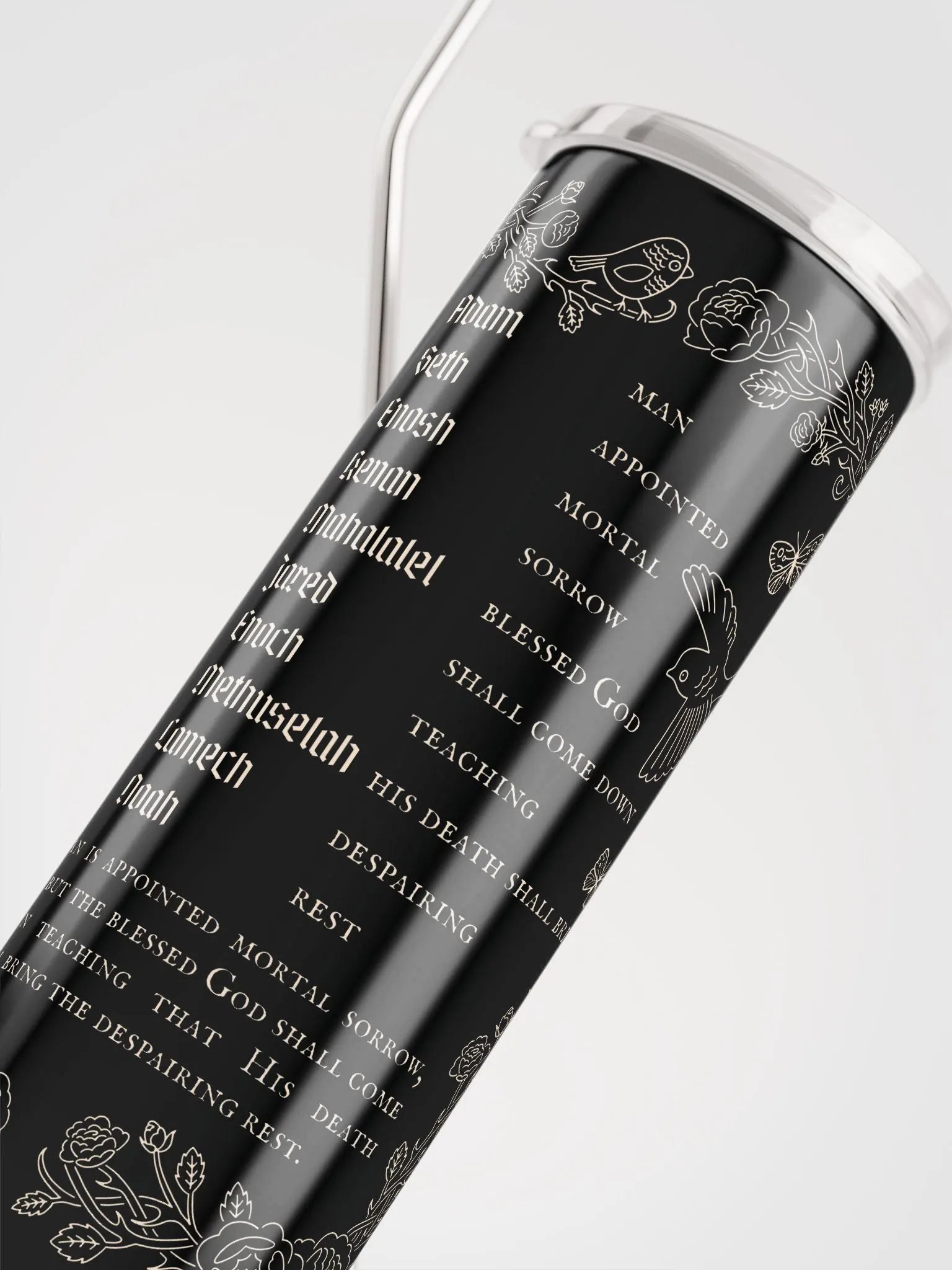 Adam to Noah Genealogy Tumbler product image (3)