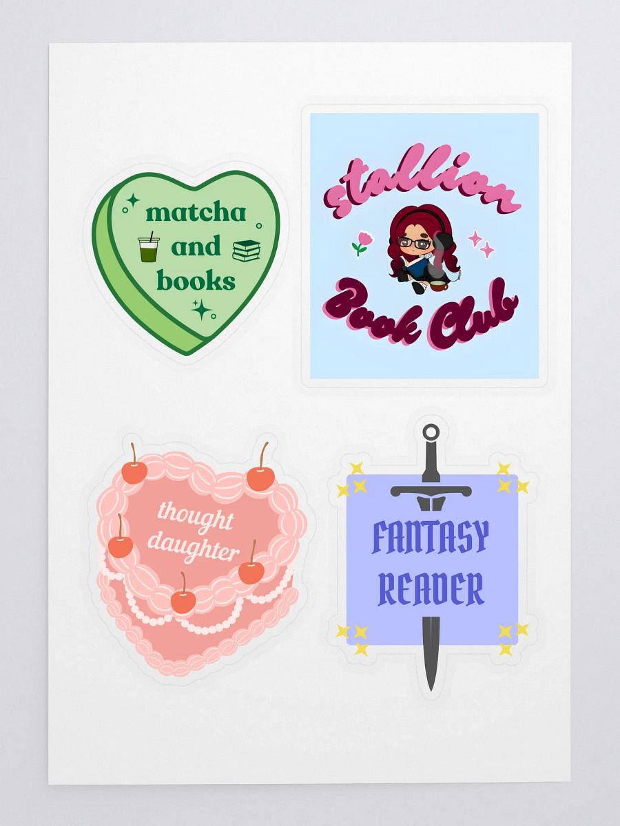 STALLION BOOK CLUB ☆ stickers product image (3)