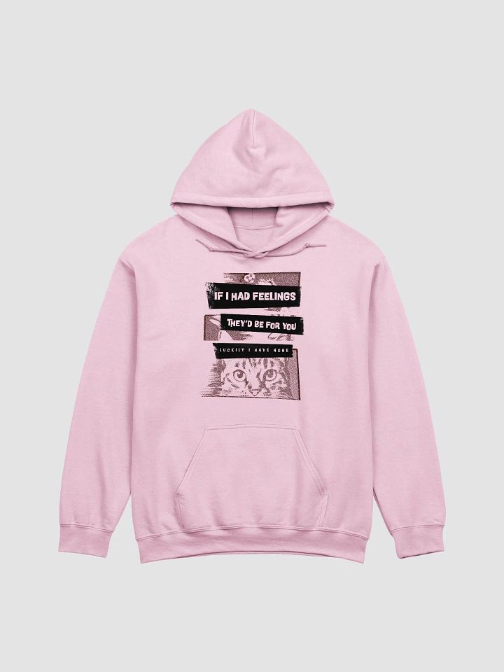 Vintage Cat Gaze -regular fit hoodie product image (1)