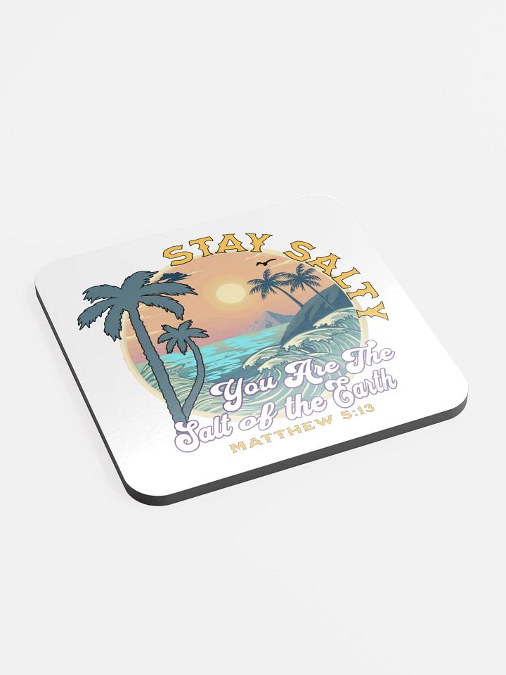 Stay Salty You Are The Salt Of The Earth Serenity Coaster Set product image (1)