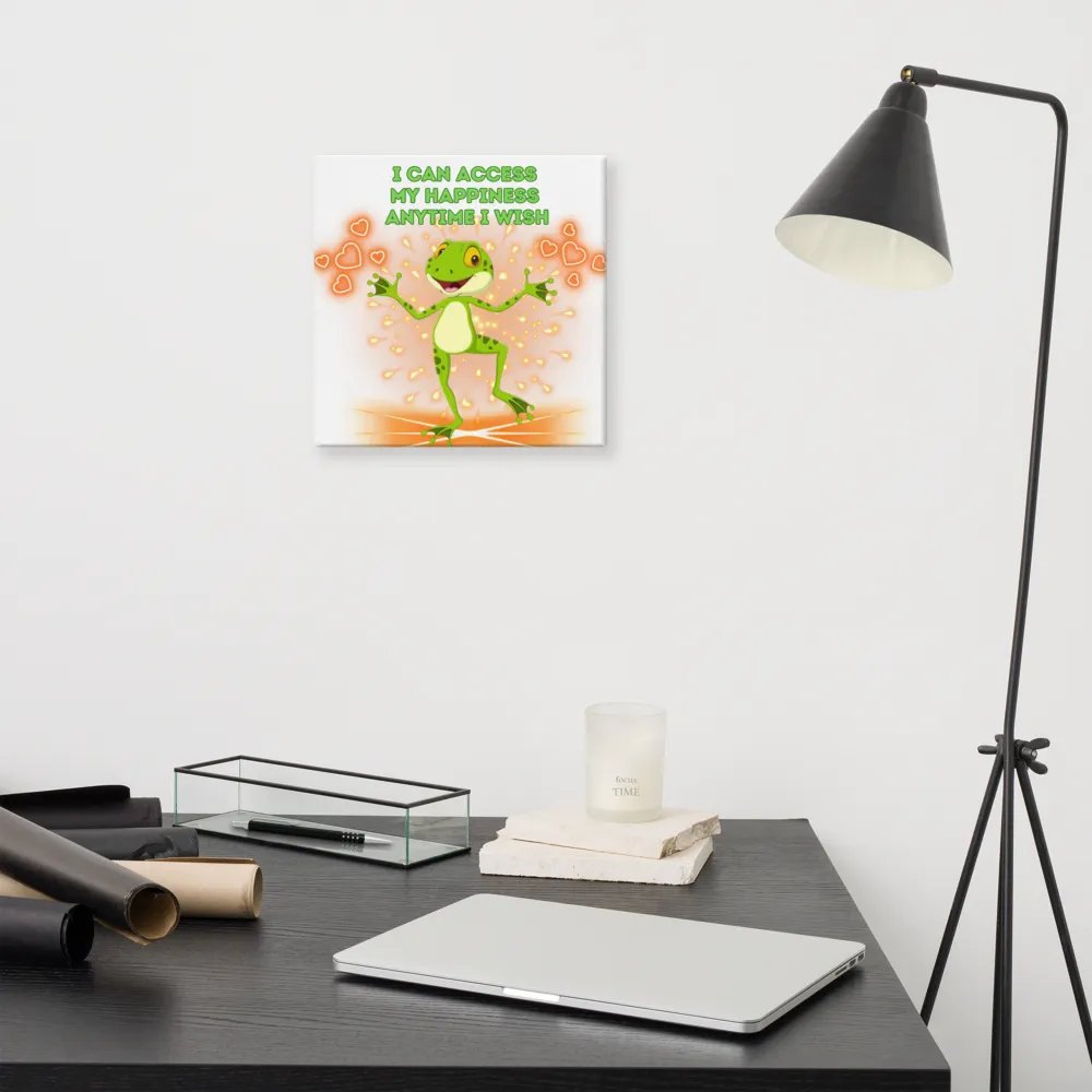 canva print happy frog wisdom quote product image (11)