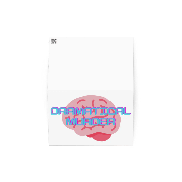 DRAMAtical Murder on my Brain Greeting Card product image (4)