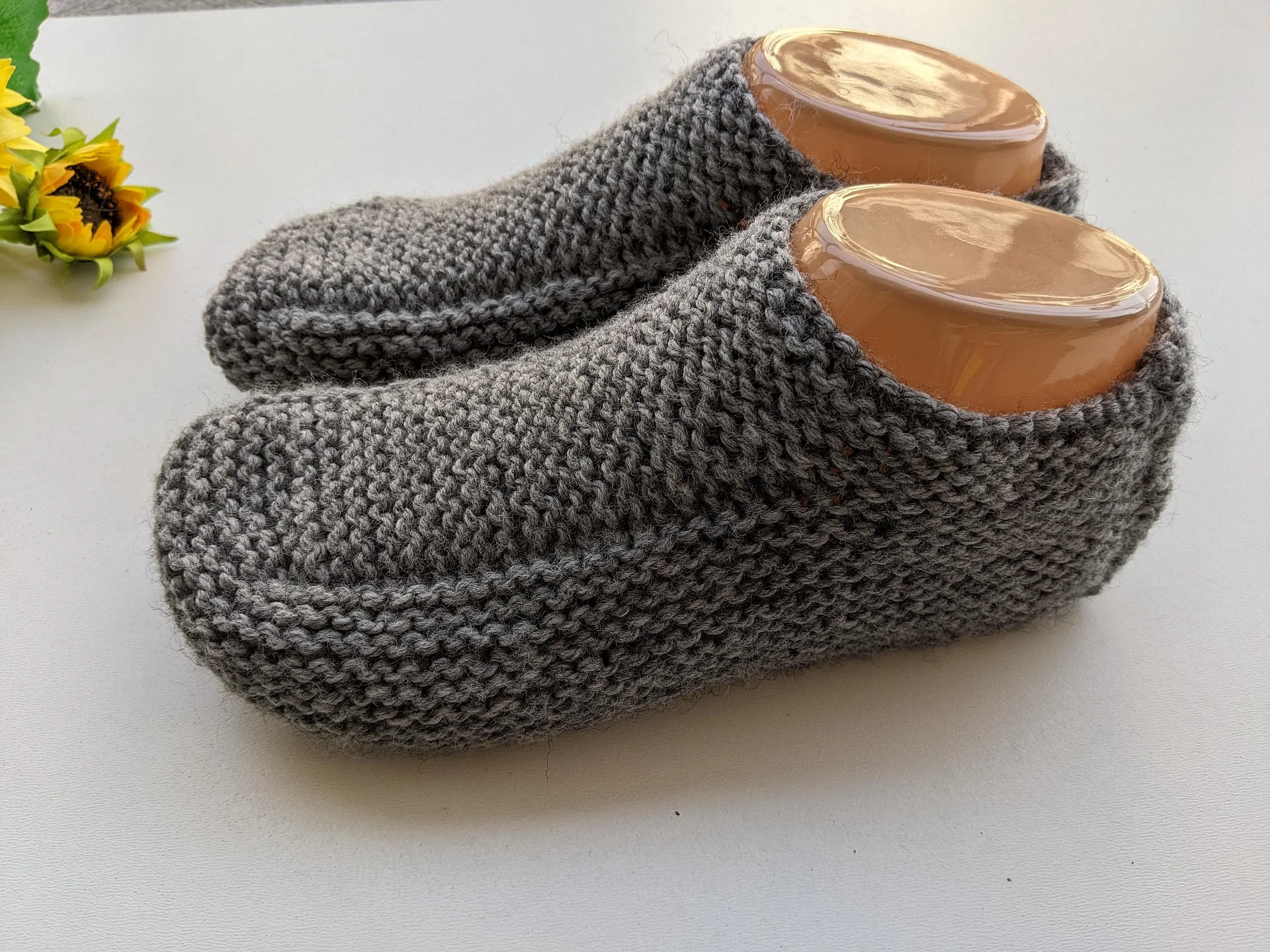 Flat Knit Low-Cut Slipper Socks Pattern product image (5)
