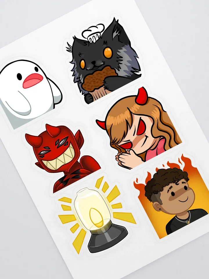 Emote Sticker Set product image (1)