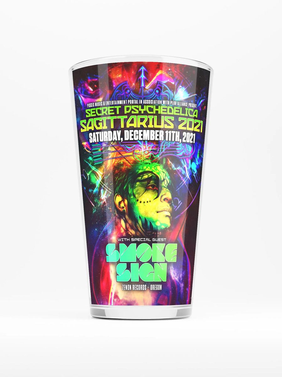 Sagittarius 2021 Shaker Pint Glass product image (1)