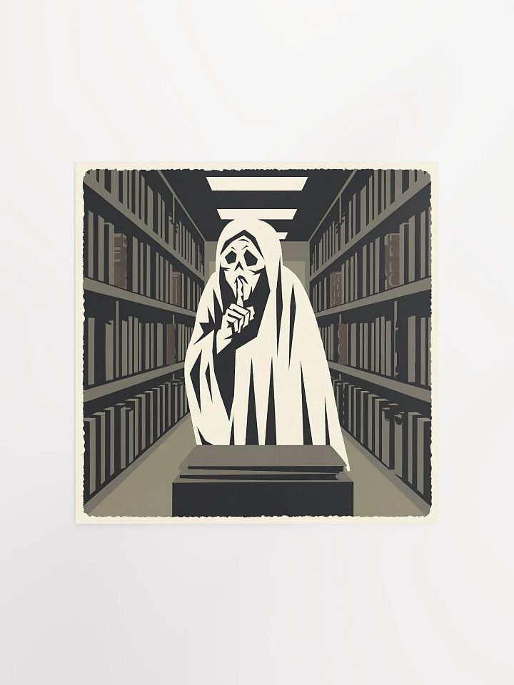 The Archivist of Silence: A Phantom’s Vigil in the Halls of Forgotten Knowledge product image (4)