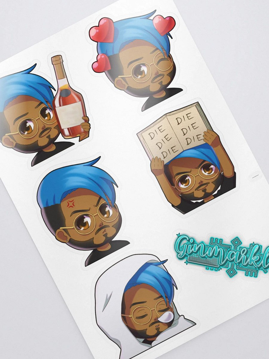 Emote sticker pack product image (2)