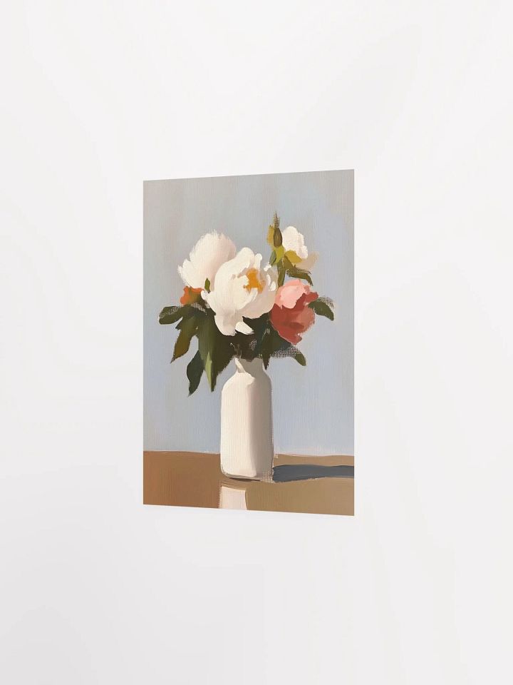 Modern Farmhouse: Peonies Vase I Art Print product image (10)