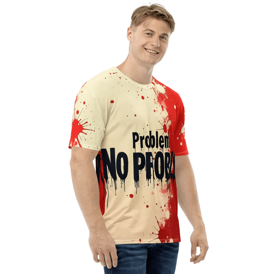 Problem? No Problem All-Over Print Tee product image (2)