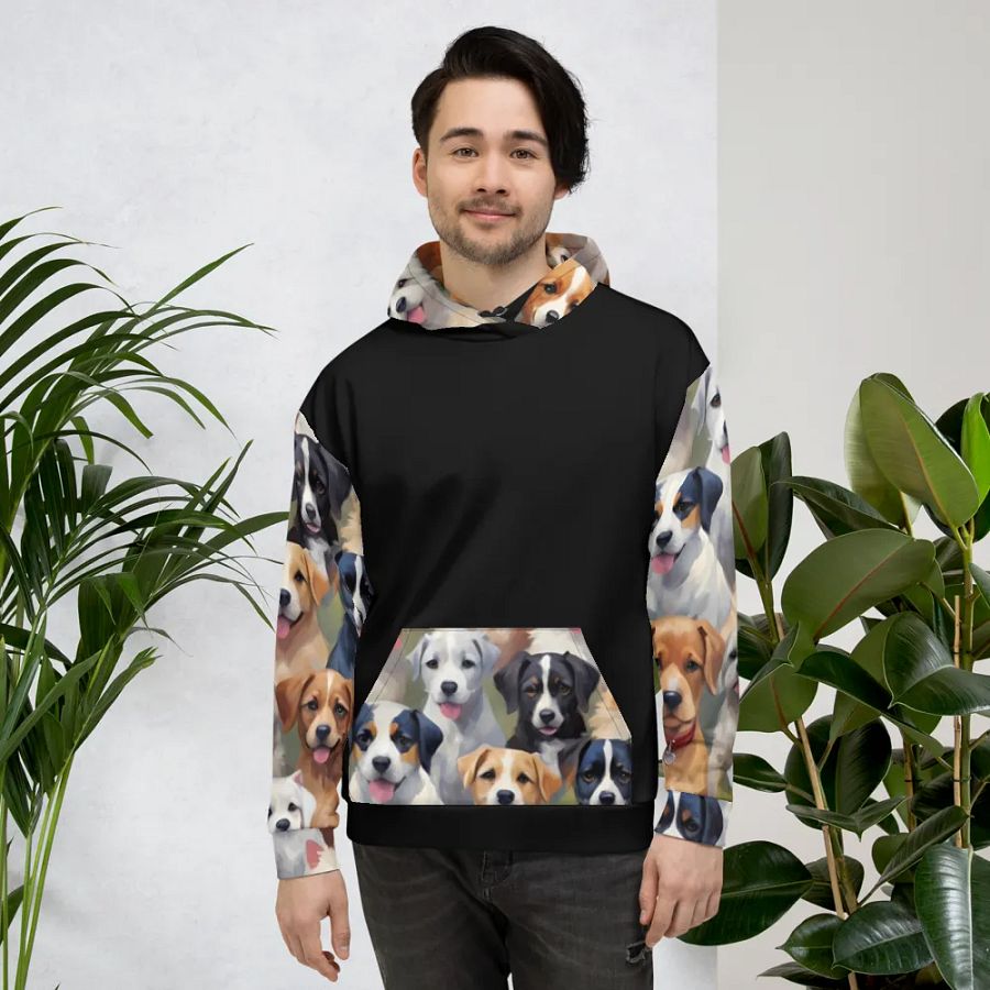 Paw-some Pup Parade Unisex Hoodie product image (4)
