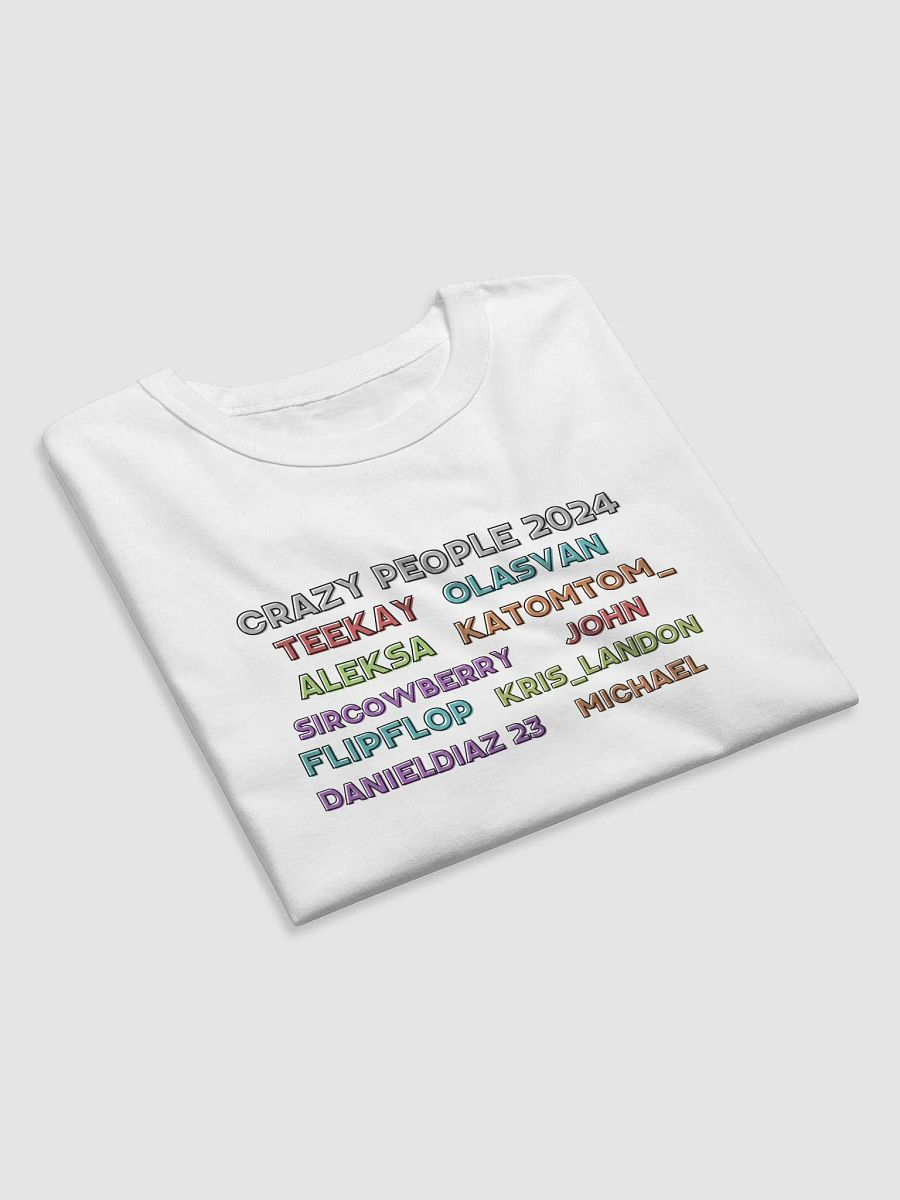 The Hall Of Fame 2024 "Crazy People" T-shift product image (7)