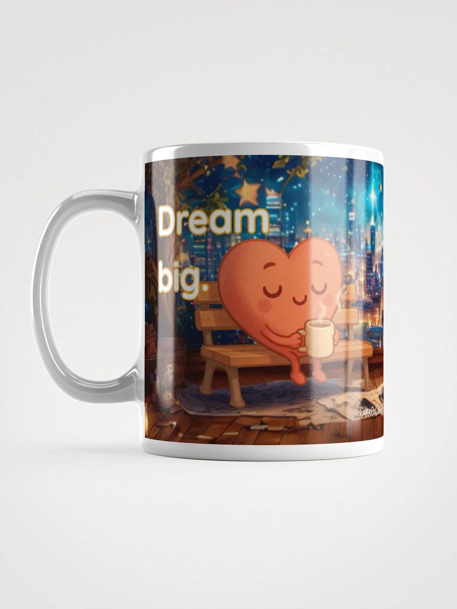 Dream Big Then Make a List - Kawaii Motivational Coffee Mug product image (6)