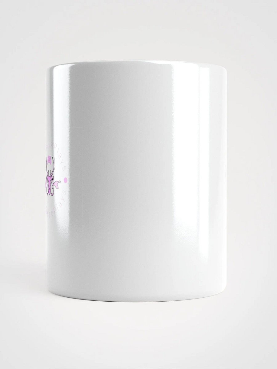 DeerDuckPlays Logo White Glossy Mug product image (13)