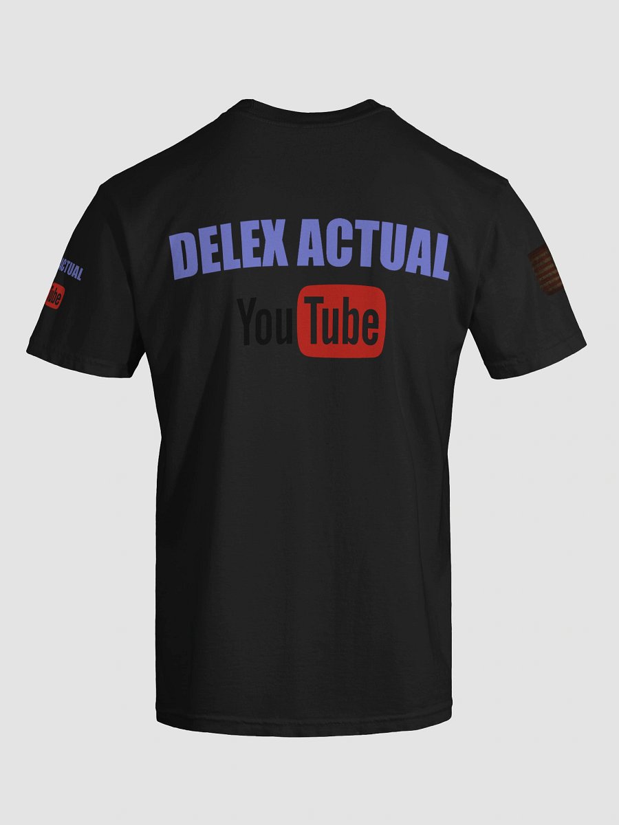 Delex Actual YouTube T-Shirt product image (6)