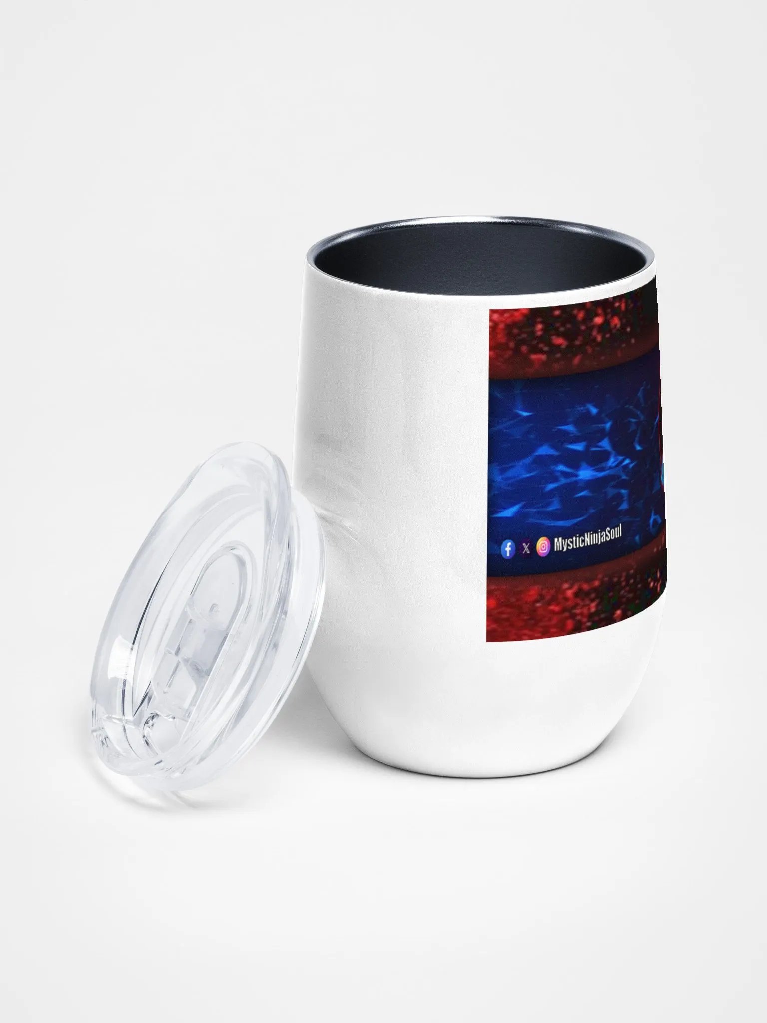 MysticNinjaSoul Printed Logo Wine Tumbler product image (5)