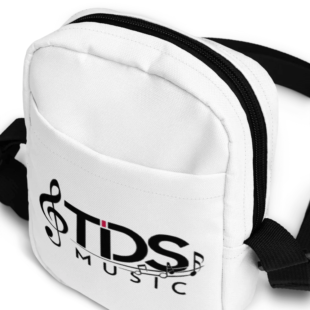 TDS Music White Crossbody Bag with All-Over Musical Print product image (8)