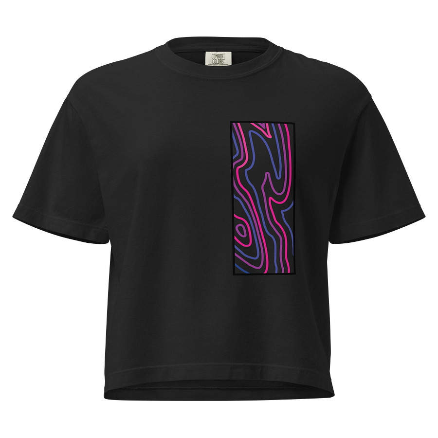 Topographic Pride Bi Shirt Vertical product image (1)