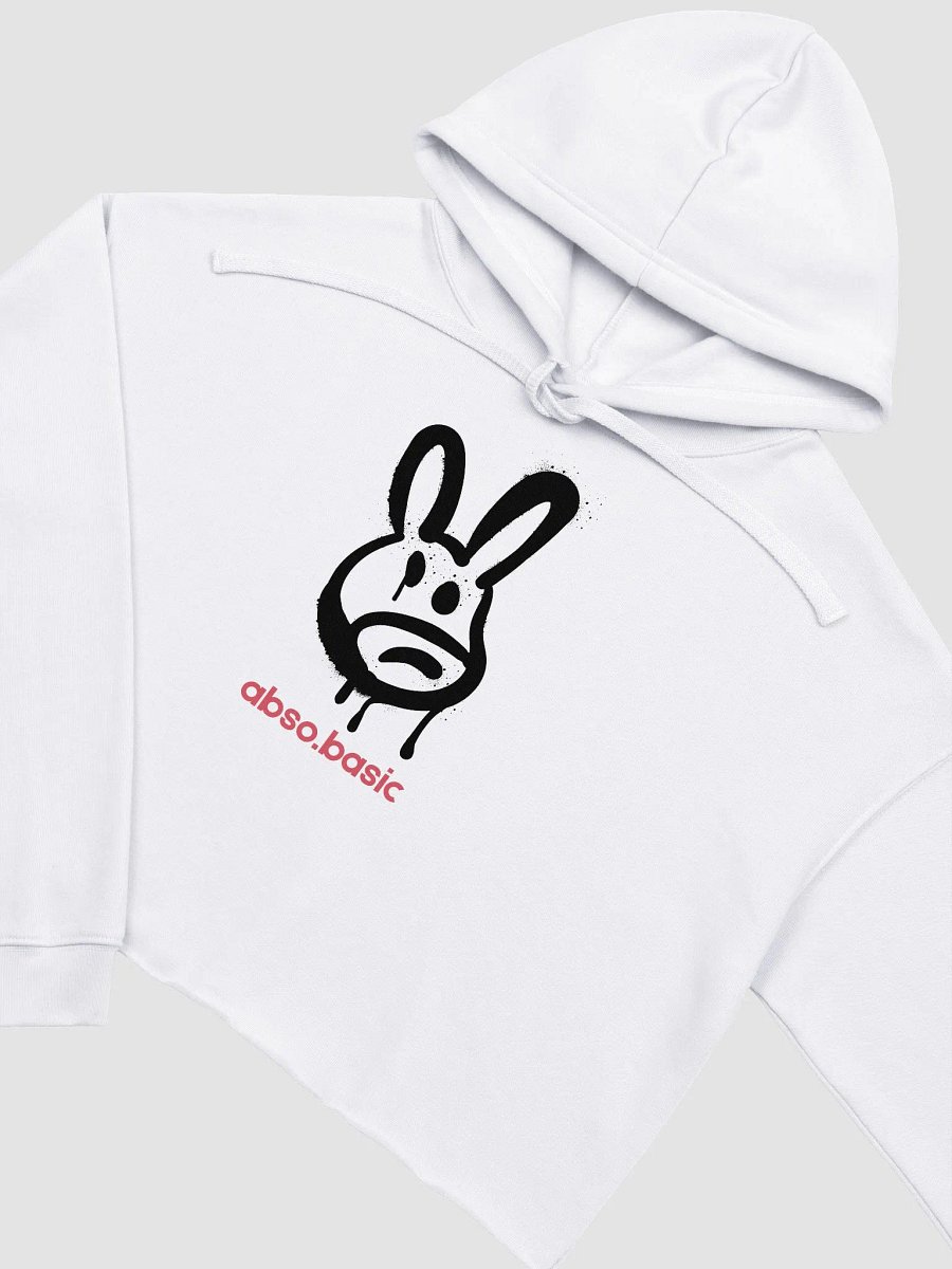 Lazy "Burro" Graffiti Crop Hoodie product image (15)