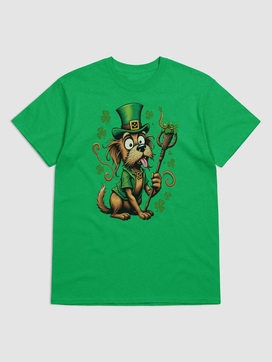 Lucky and Lit St. Patrick's Day T-Shirt – Funny Irish Dog Design product image (2)