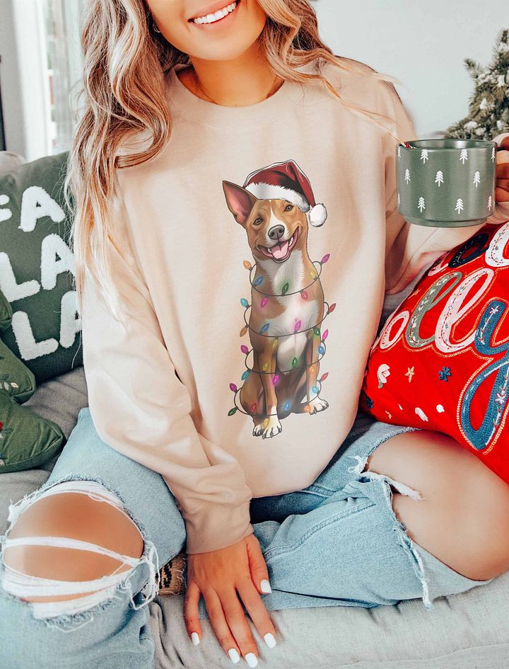 Funny Basenji Christmas Sweatshirt for Basenji Paw-rents product image (16)