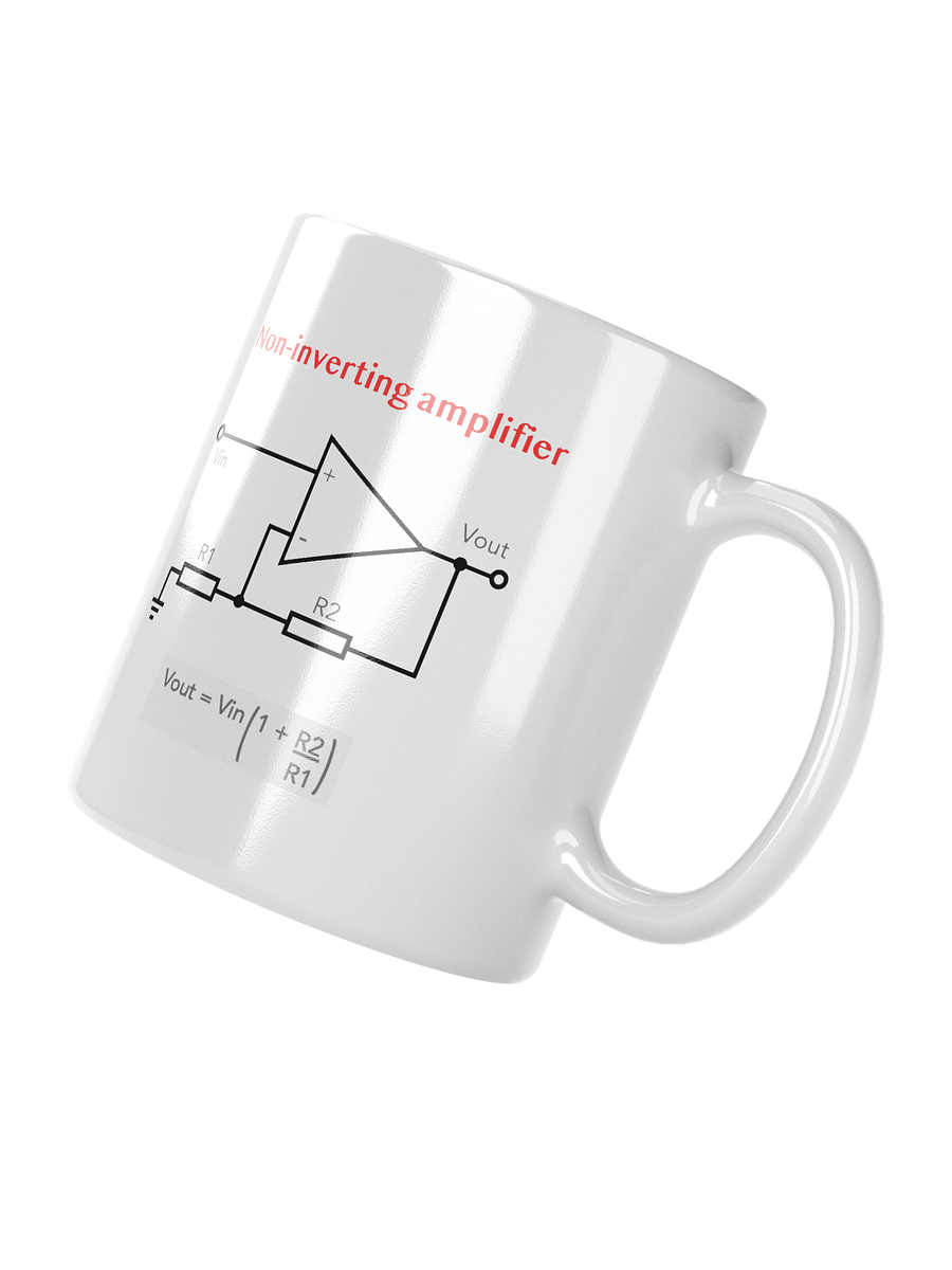 Operational Amplifier (Inverting and non-inverting) Mug product image (2)