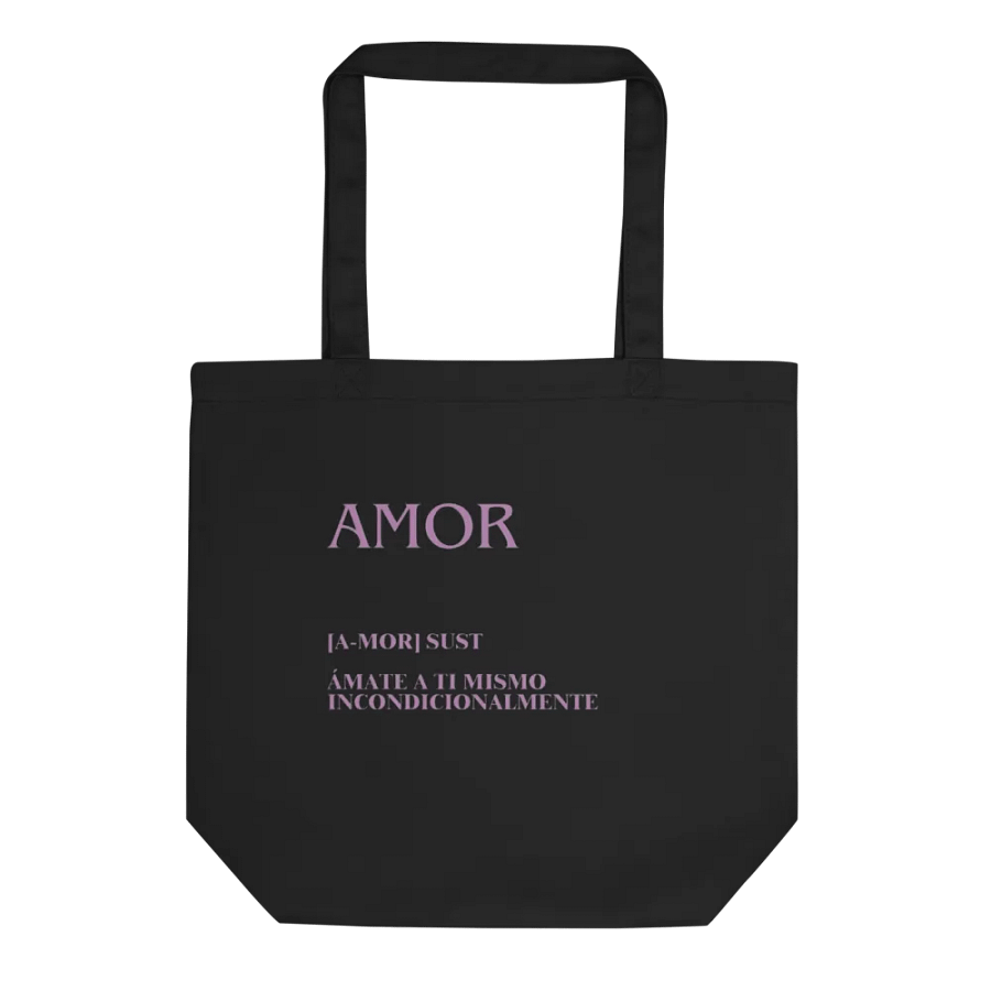 Amor Definition Tote Bag (Pink) product image (1)