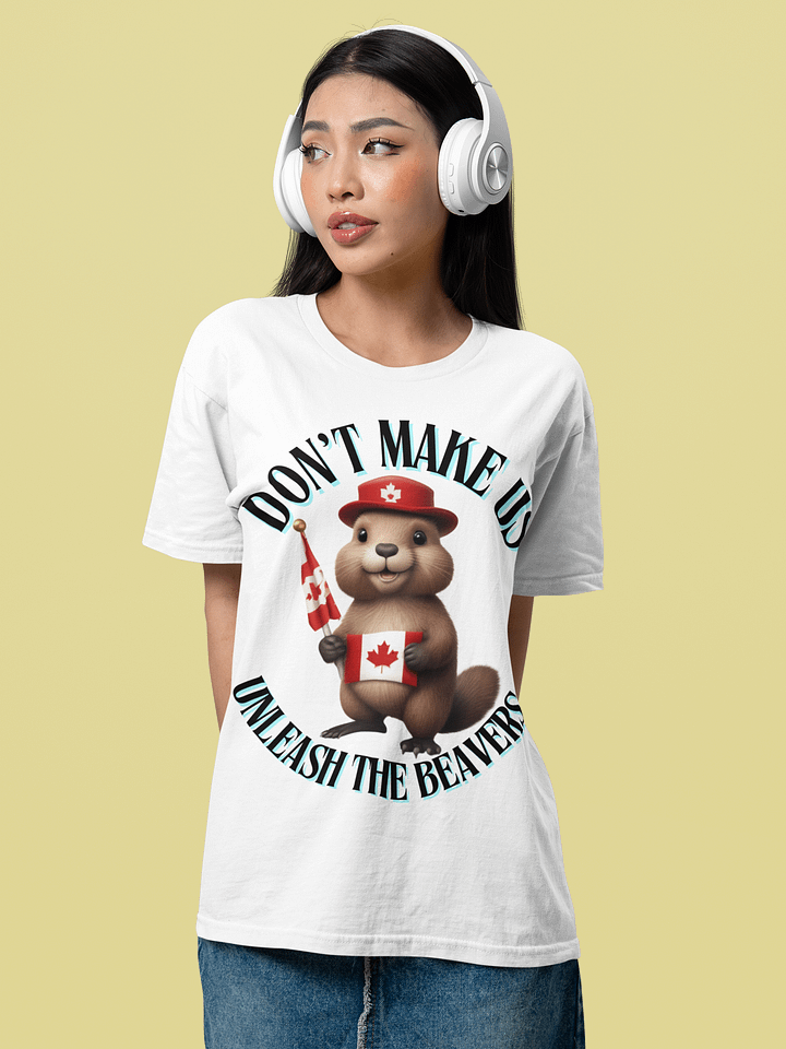 Canadian Beaver Unleashed T-Shirt product image (22)