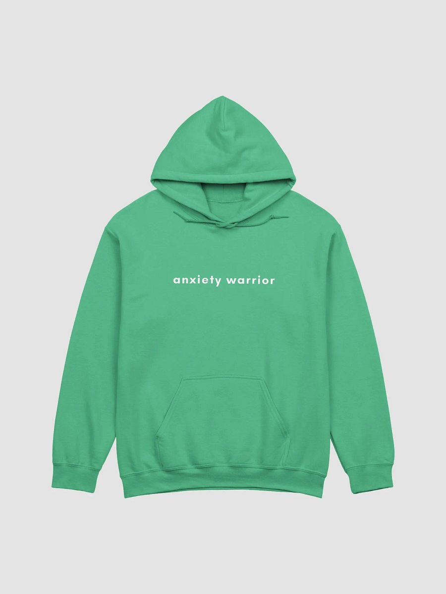 Hoodie - "anxiety warrior" product image (2)