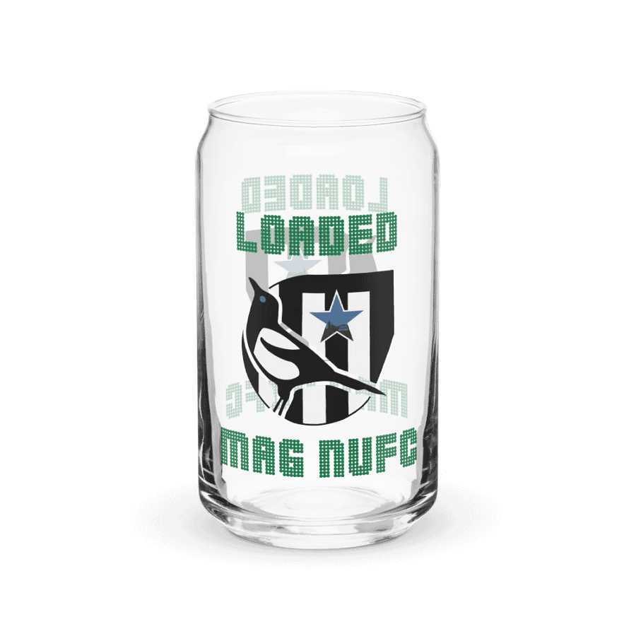 Loaded Mag NUFC #CANS Shaped Glassware Set product image (9)