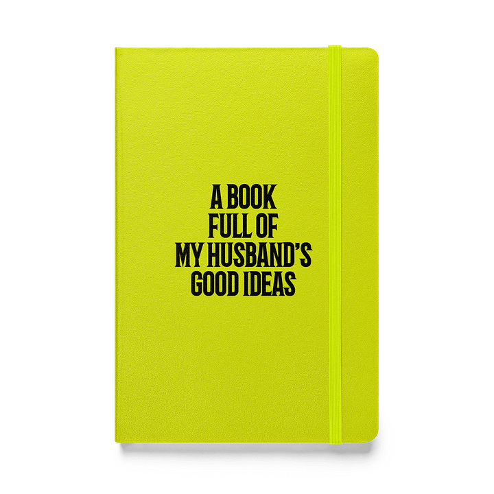 GAG GIFT FOR YOUR WIFE - Blank Hardcover Journal product image (1)