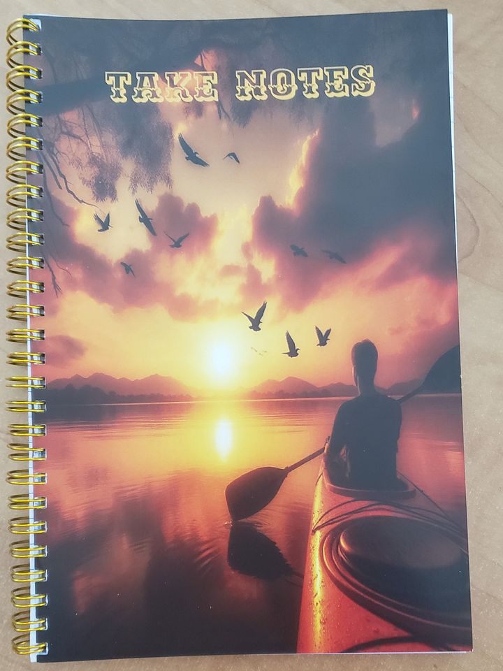 Sunset Kayaker's Adventure Journal: Capture Your Paddling Journeys product image (1)