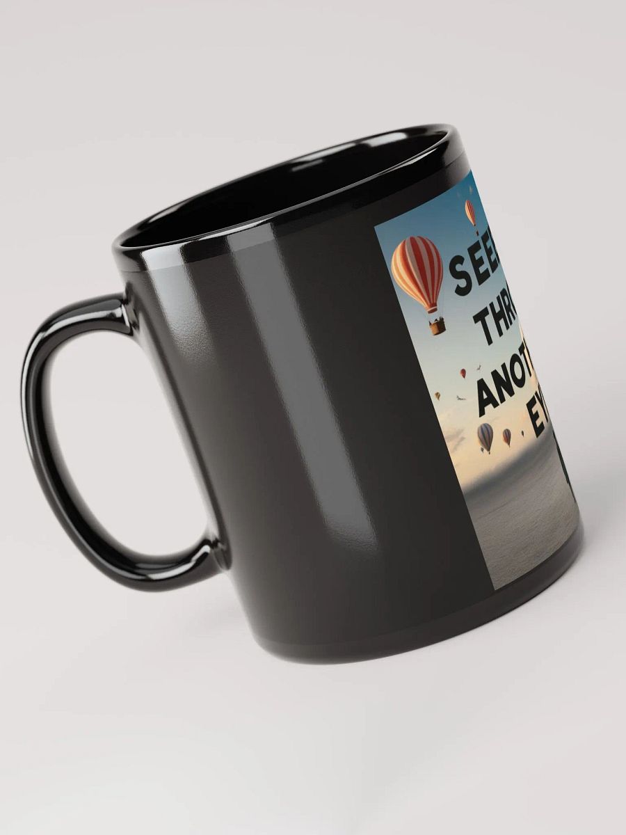 Eyes of Wonder Black Glossy Mug product image (4)