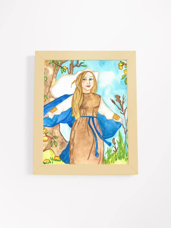 Sáule And The Golden Apples Framed Print product image (2)