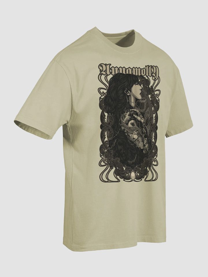 Annamolly Art Nouveau Tattoo T-Shirt – Intricate Gothic Floral Design product image (2)