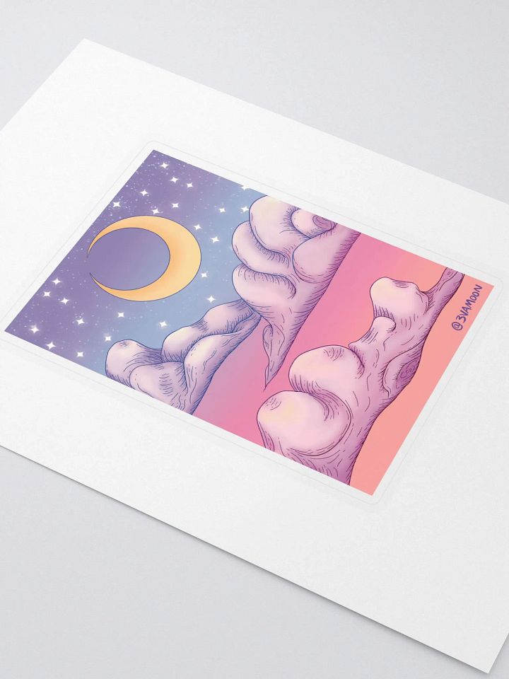 Pastel Sky art sticker product image (2)
