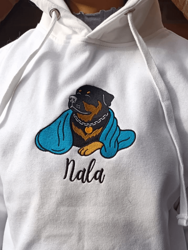 NALA💙 / EMBROIDERED HOODIE product image (2)