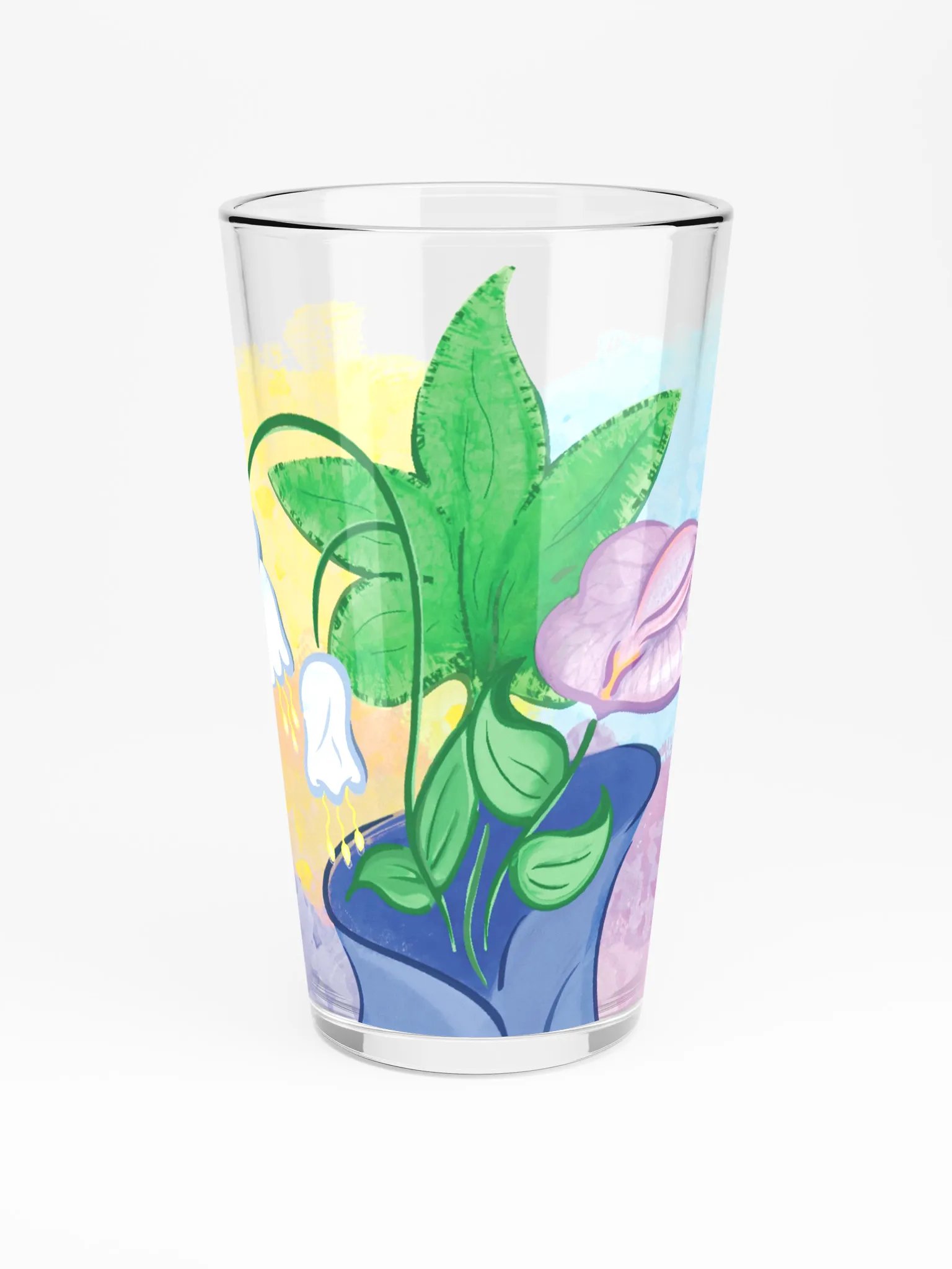 Passion Flower Pint Glass product image (3)