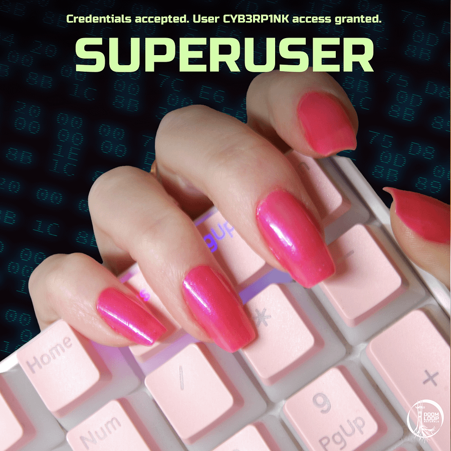 SUPERUSER - Very Neon Pink Nail Polish product image (1)