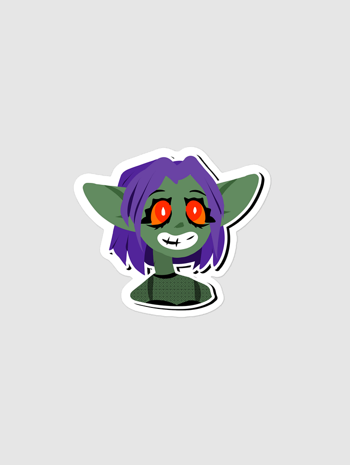 Bright Smile Jinx the Goblin Sticker product image (1)