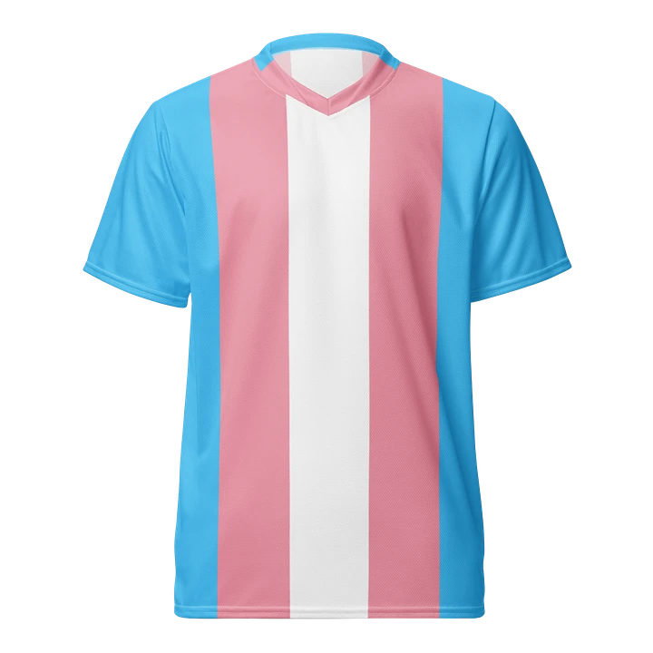 Trans Pride Flag - All-Over Print Jersey product image (1)