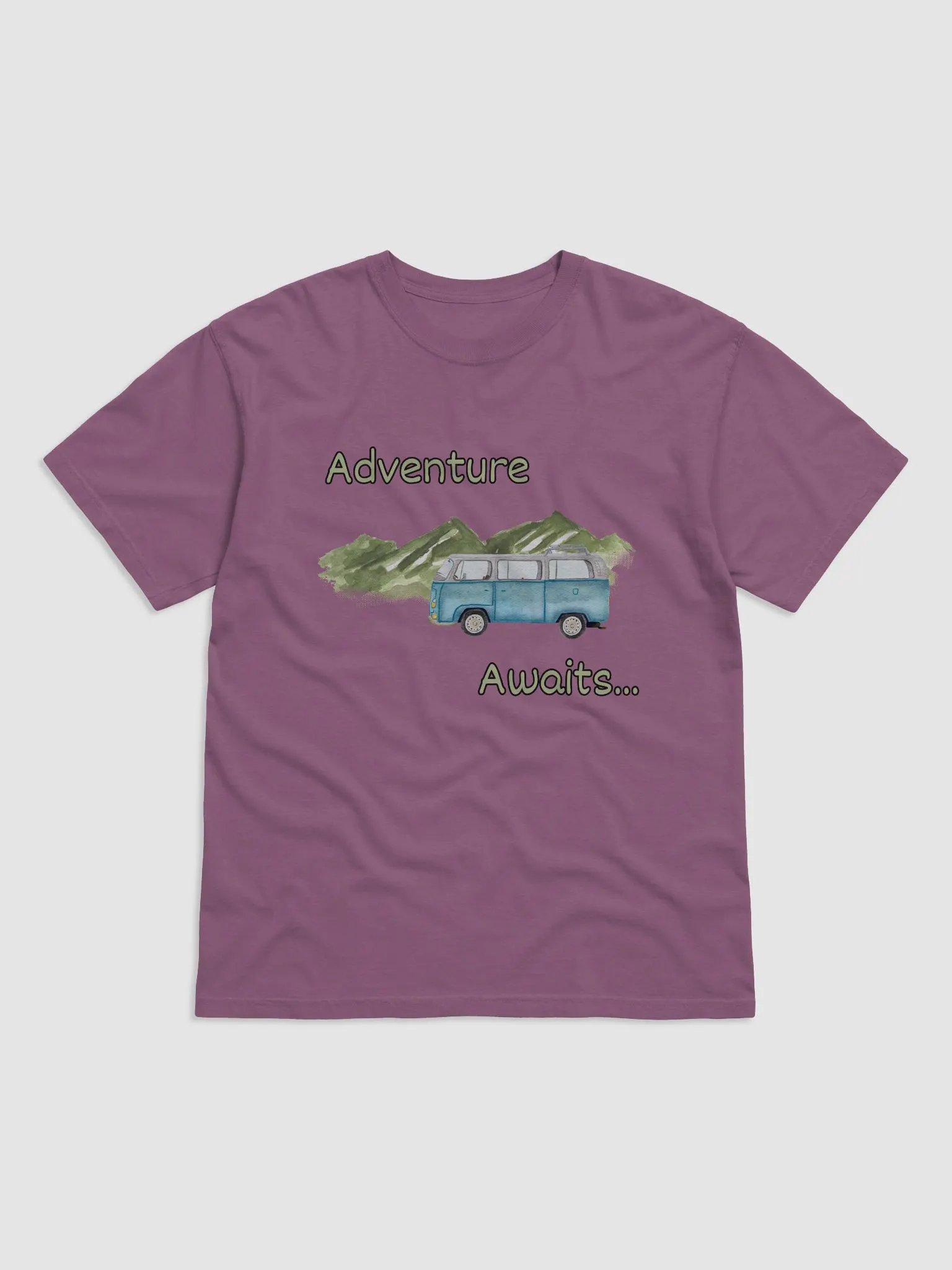Adventure Awaits Camper Adult T-Shirt product image (1)