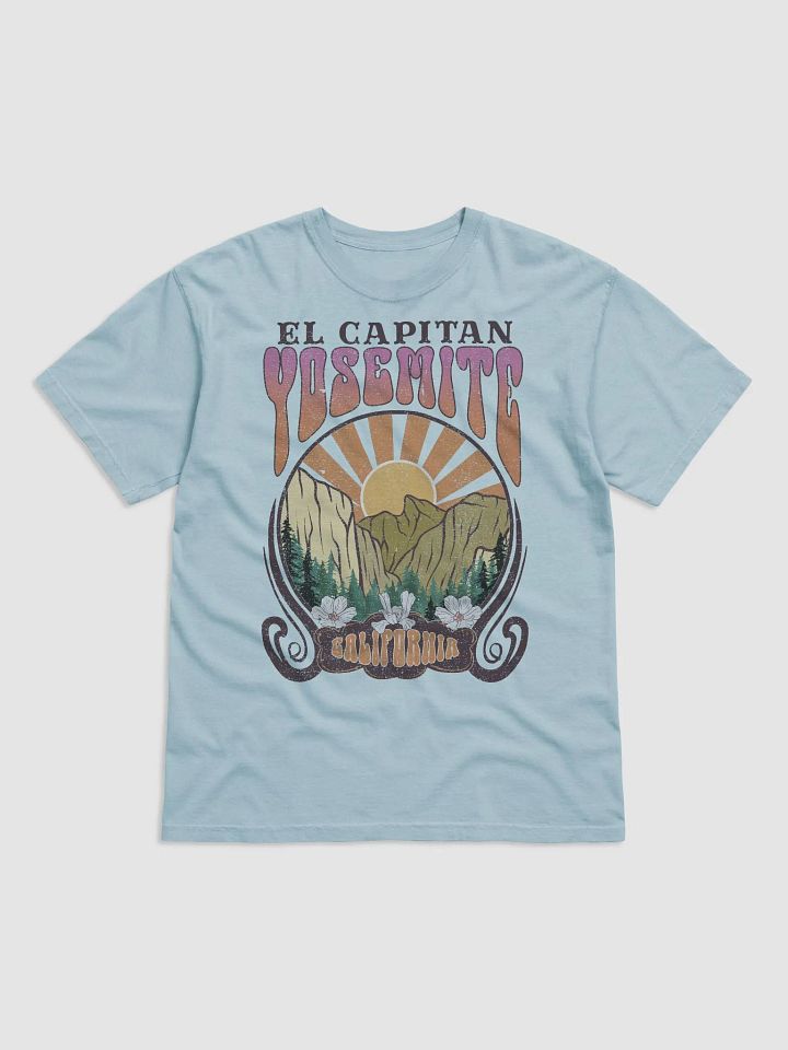 El Capitan, Yosemite National Park, California Tee | Art Nouveau-Style Western T-Shirt for Travel and Road Trips product image (6)